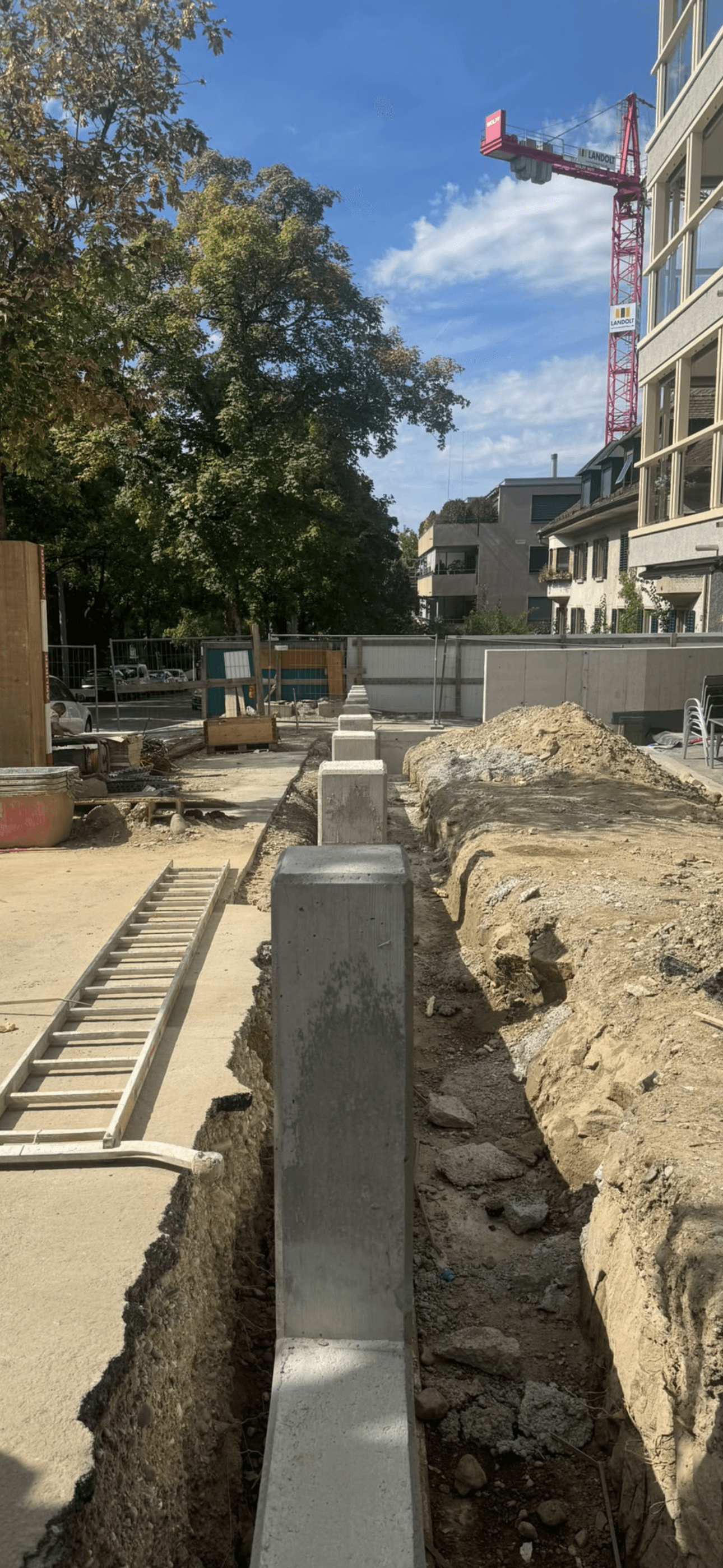 Stützmauer & Fundamente — Bild 2