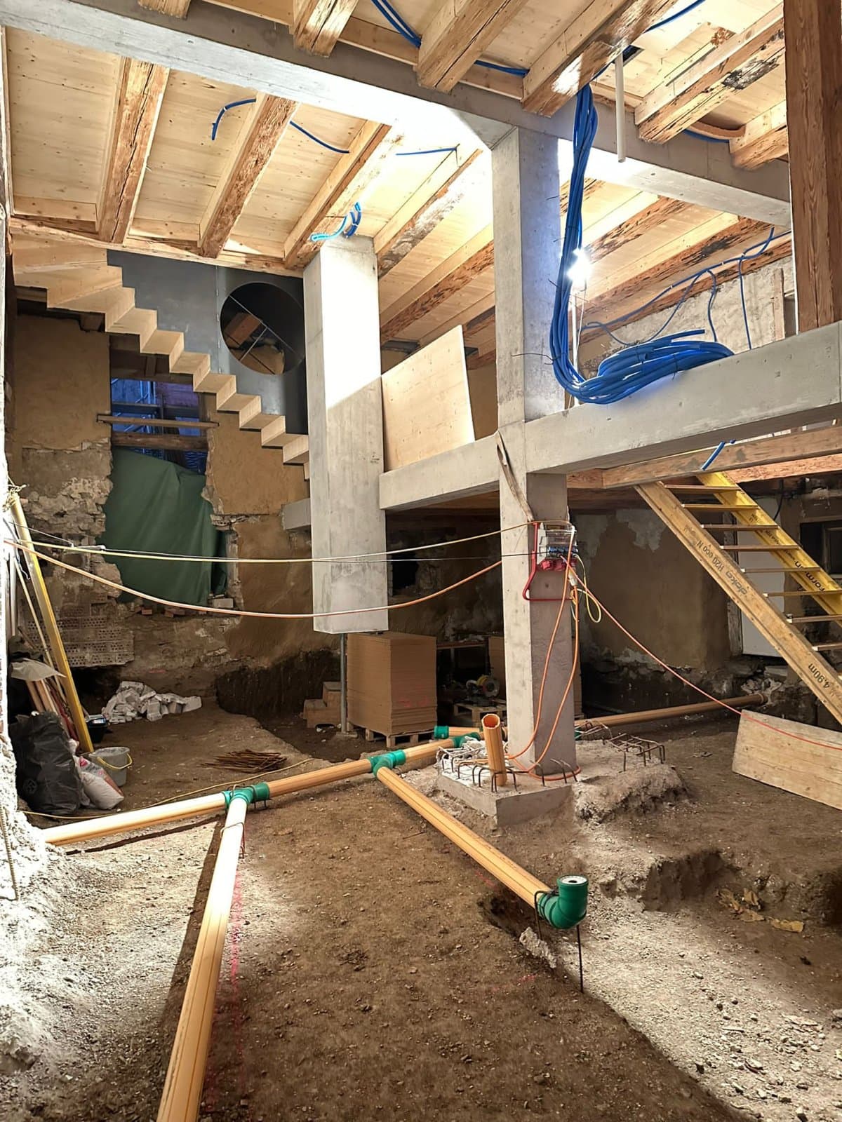 Innenbau Sichtbeton